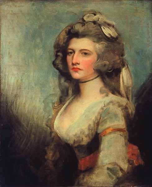 George Romney Portrait of Sarah Curran oil painting picture